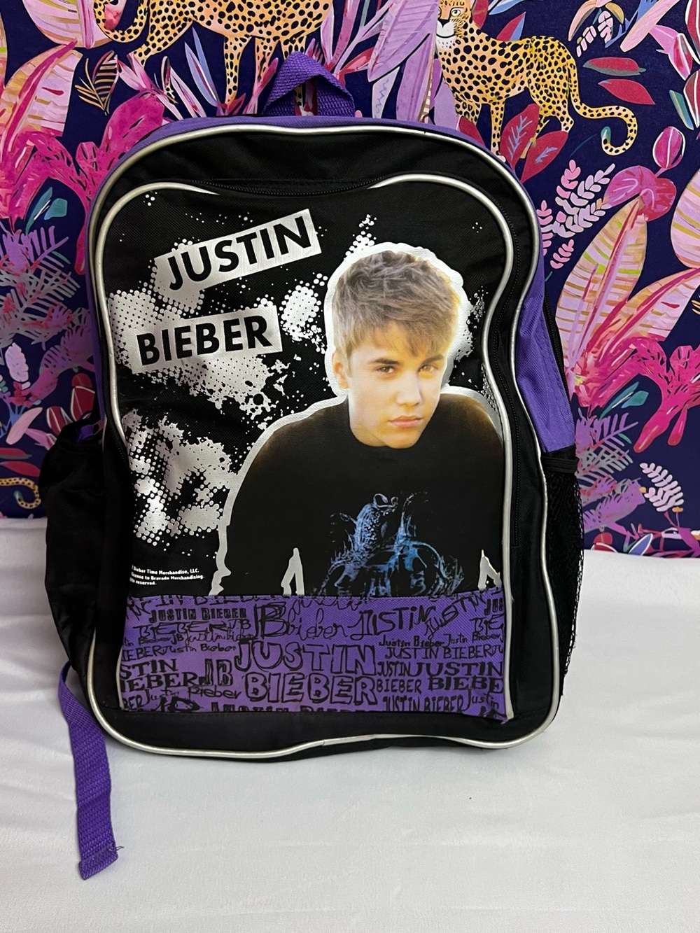 Justin Bieber 'Bieber Fever' Backpack (2012)